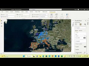 Power Bi Tutorial for Beginners: How to create & use Maps inPower BI