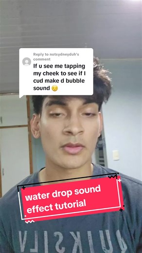 Water Drop Sound Effect Tutorial: Learn Beatboxing