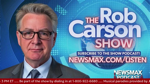 Don't Catch The Stupid! The Rob Carson Show is LIVE from the nation's capital on NEWSMAX Radio! Watch Rob every weekday from Noon-3 PM ET on YouTube, Rumble, Facebook, X and Twitch. To talk to Rob, call 1-800-922-6680. Subscribe to the show's podcast for free at http://newsmax.com/listen | The Rob Carson Show