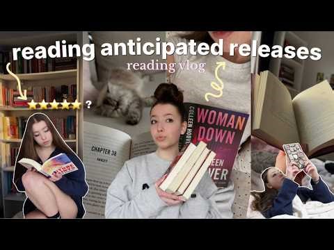 read new book releases with me 📖🌷 5 star reads & let downs *reading vlog*