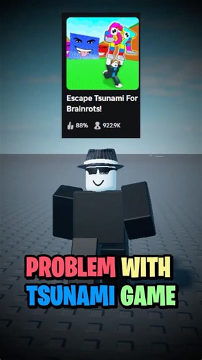 Escape Tsunami For Brainrots Problem... #roblox