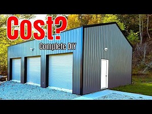 Dream Garage Total Cost Breakdown - How Much Was Our 28x36x12 Post Frame Shop?