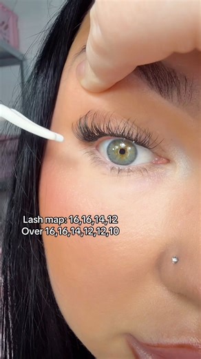 Lases application tutorial! Do I have lash blindness? Double stacking cluster lashes! Yes or no? Simple cluster styles available including cat and fox eye styles 💖 #eyelashes #lashes #lashextensions #lashtutorial | Jade Angel Cosmetics