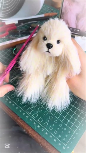 FuzzyTwist Easy pipe cleaner, short tutorial of Golden Retriever made out of cleaner pipes