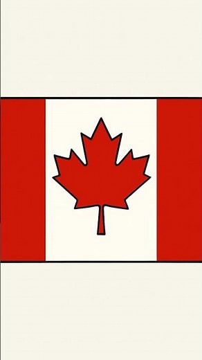 🇨🇦 Discover the Secrets & Symbolism of the Canadian Flag! #LetsLearn #ytshorts