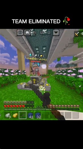 Whole team is scared 💀 #hive #minecraft