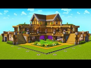 Die BESTE Minecraft Basis bauen Tutorial - Großes Haus bauen in Minecraft 1.21