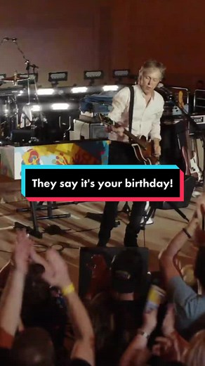 Paul McCartney Birthday Celebration with The Beatles