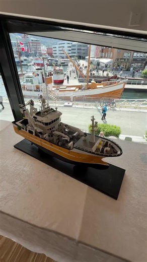 #fishing #fisker #scalemodels #scale #fyp #model #handmadecraft #creativecrafts #modelship #ship #crane #boat #scalemodel #furyou #foryoupage❤️❤️