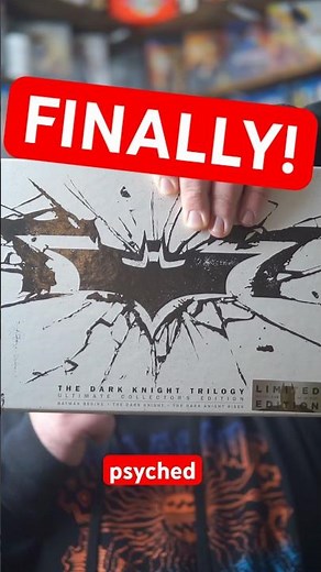 Finally added the Dark Knight Trilogy Ultimate Collection to the collection 🖤🦇 #movies #batman