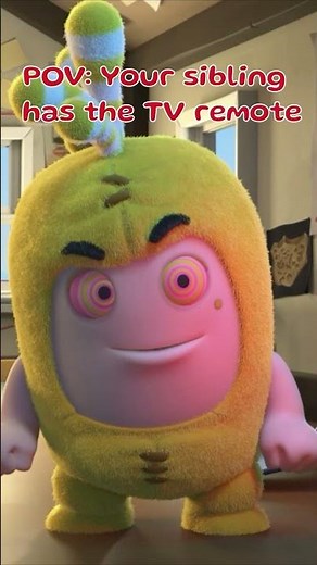 POV: You and your sister are 10 again 📺 #shorts #oddbods #funny #cartoon Oddbods Kids Cartoons