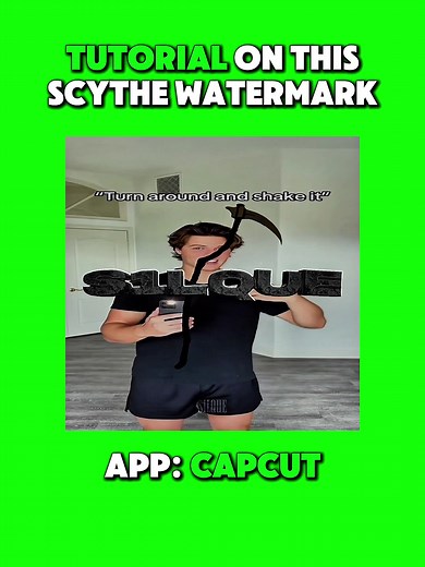 Brawl Stars 3D Scythe Watermark Tutorial (CapCut)