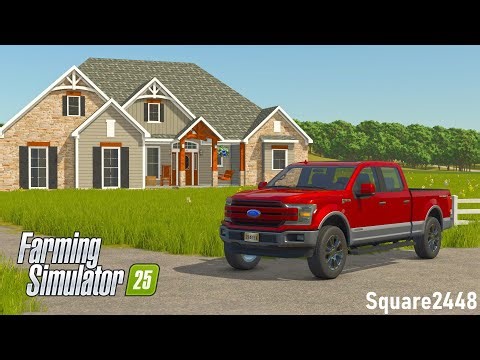 Building A NEW House & A Shop! Moving In! | FS25 Homeowner