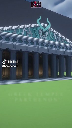 Minecraft: Construcción del Templo Parthenon