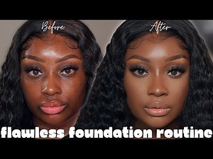 MY FLAWLESS FOUNDATION BASE MAKEUP | LONG LASTING & PHOTO READY