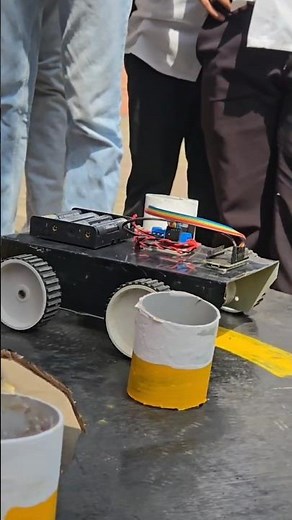 🤖 Robo Race Battle | College Competition Highlights 2026 | #roboticarms