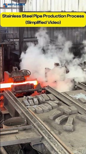 Stainless steel pipe production process (simple version video)
