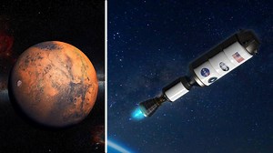 Man on Mars: NASA's plans for rocket to get humans to the red planet in 45 days - cutting down a seven month trip | LBC