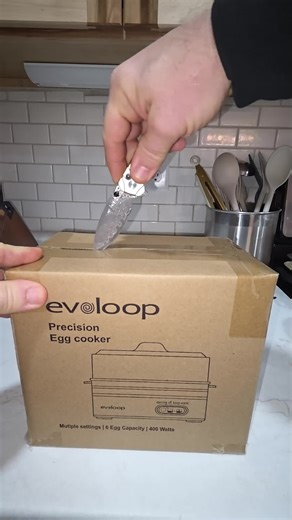 Perfect Hard-Boiled Eggs with Evoloop 6 Egg Cooker