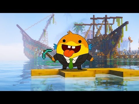 Surviving Minecraft's Craziest Ocean..