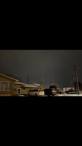 Look up! Ice crystals, causing light pillars in the skies over Miles city this morning! | Big Sky Weather