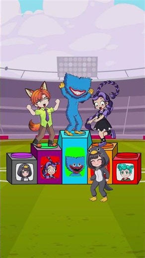 POPPY PLAYTIME Rainbow Unbox Challenge🌈 Help Sprunki Oc LILY & RORY Find Correct Place