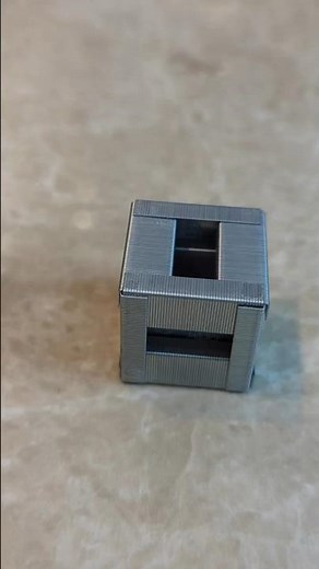 Stapler pin to make cube! #diy #ideas #your boss