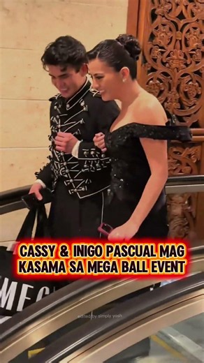 look! Cassy and Iñigo spotted Together at Mega Ball 2026 #cassylegaspi #inigopascual #shortsviral
