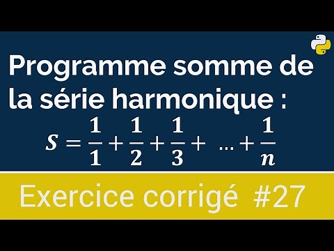 Corrected exercise #27: Program that calculates the sum of a harmonic series | Python