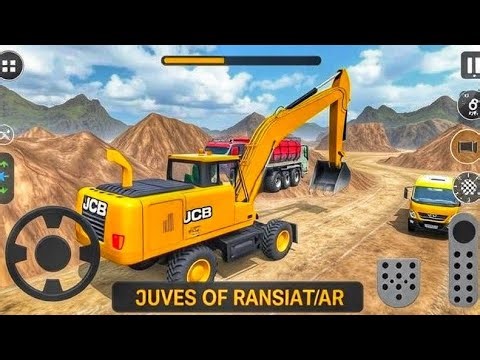 2025 JCB Heavy Excavator with Loader and Site Transport - Android Gameplay