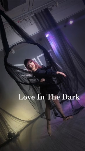 Love In The Dark - Adele 🦋 Hoop Flow 🦋 Aerial Hoop Dance / 空中舞蹈