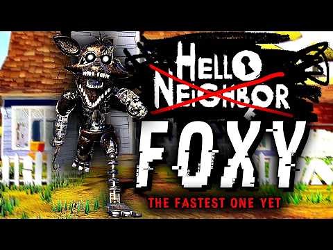 THEY ADDED THE IGNITED FOXY MOD TO HELLO NEIGHBOR?!