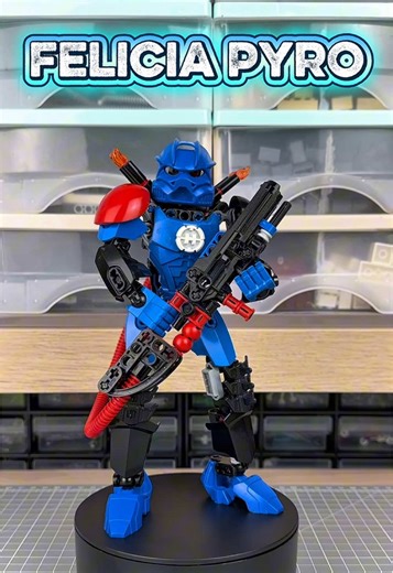 Felicia Pyro #lego #herofacotry #bionicle #legoherofactory #legobionicle