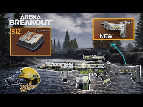 Using the New Expensive FAL Stock | Solo Vs Squad | Arena Breakout Gameplay