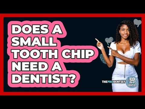 Does a Small Tooth Chip Need a Dentist?