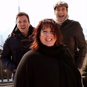 Jon Hamm and Jimmy Fallon Perfectly Photobomb People on The Tonight Show—Watch Now!