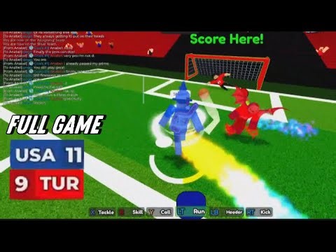 A CLASSIC SHOOTOUT FOR THE AGES! (FULL GAME) | Roblox Team Soccer (3 vs. 3)