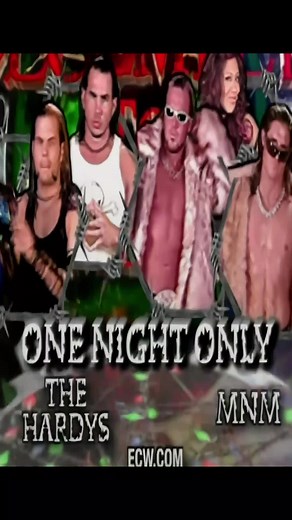 Matt Hardy & Jeff Hardy vs Joey Mercury & Johnny Nitro (with Melina) aka MnM - WWE ECW December to Dismember 2006 Wrestling Match Highlights #wwe #ecw #wrestlingtiktok #jeffhardy #matthardy #joeymercury #johnnynitro #melinawwe