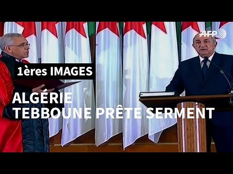 Algérie: le nouveau président prête serment | AFP Images