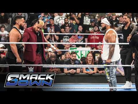 Jacob Fatu kicks Tama Tonga as he refuses help from Solo Sikoa and The Usos: SmackDown highlights