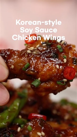Better Than Buffalo Wings! Korean Style Soy Sauce Chicken Wings!
