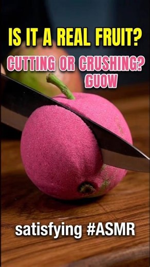 “Satisfying Guava Cutting ASMR 🍈 (Not Real Fruit!)”
