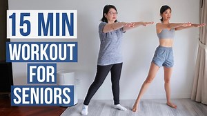 15 min Workout for Seniors, Beginners, People with Knee Pain (JOINT-FRIENDLY) 10分鐘初學者/中高齡居家運動 (不傷關節和膝蓋) ~ Emi YouTube: https://www.youtube.com/watch?v=MXiup0LHuTc | Emi Wong
