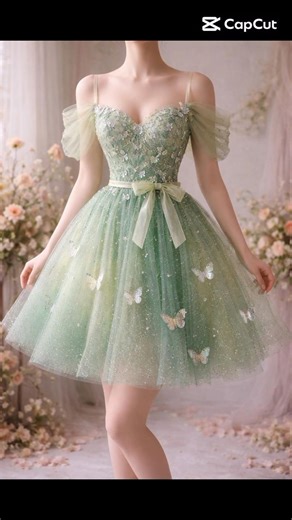 Cute Green Dresses for Girls 💚 #dress #cute #girls #fashion #outfits #shorts