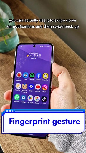 How to Use Fingerprint Gestures on Your Samsung Phone