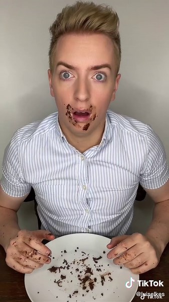 Fat Boy Eating Cake from Matilda Movie