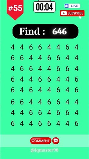 Most People Miss 646 In This Puzzle!