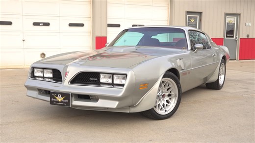 This Pontiac Trans Am combines classic style with modern technology