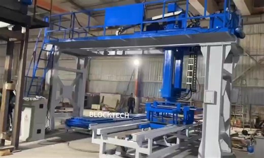 Automatic Robotic Palletizing Machine for Bricks and Blocks Industrial Robot Palletizer with PLC Touch Screen