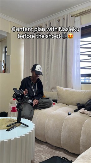 Content plan with Nasieku before the shoot – videography brief tips